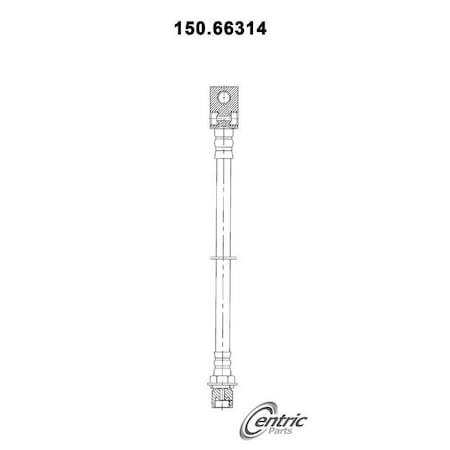 Centric Parts BRAKE HOSE 150.66314